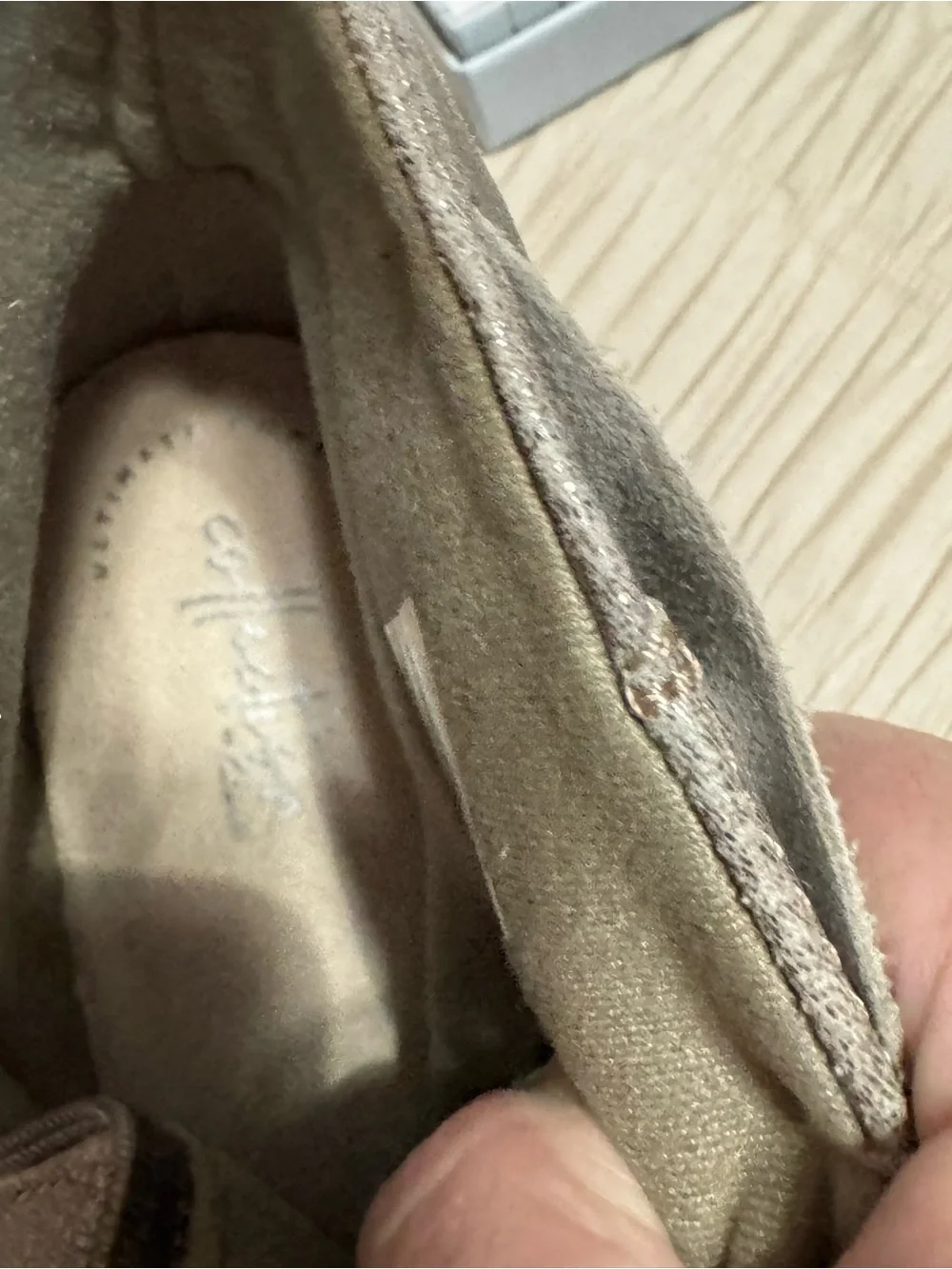 Clark’s Metallic Gold Women's Ankle Boots - Sleek Zip Design